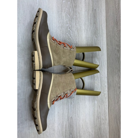Sorel Lennox Women's Boots Lace Waterproof 8 Brown Suede Leather Shoes - Picture 5 of 11